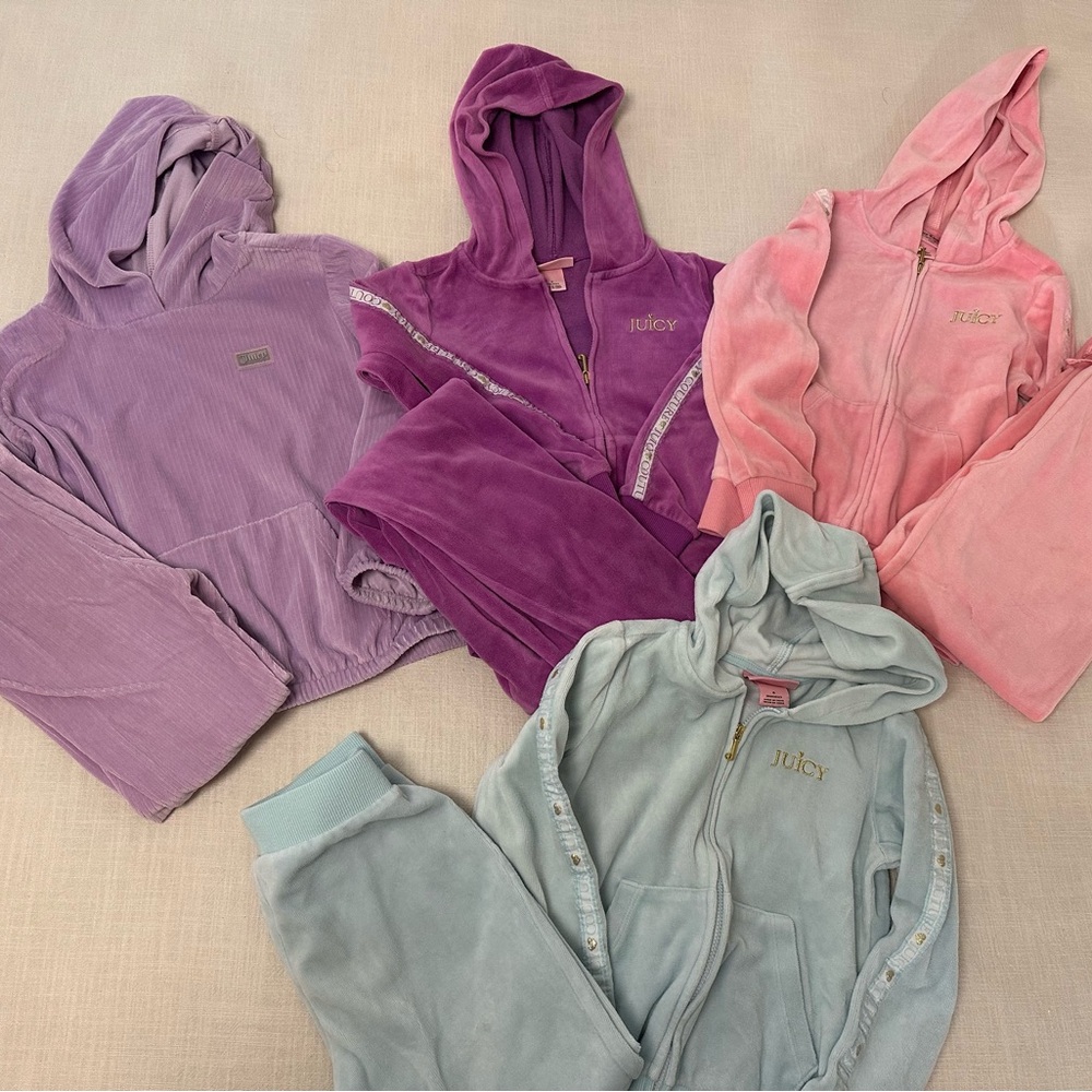 Juicy Couture Kids Velour Sets